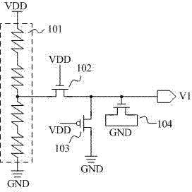 Automatic reset detection circuit for power up and power failure