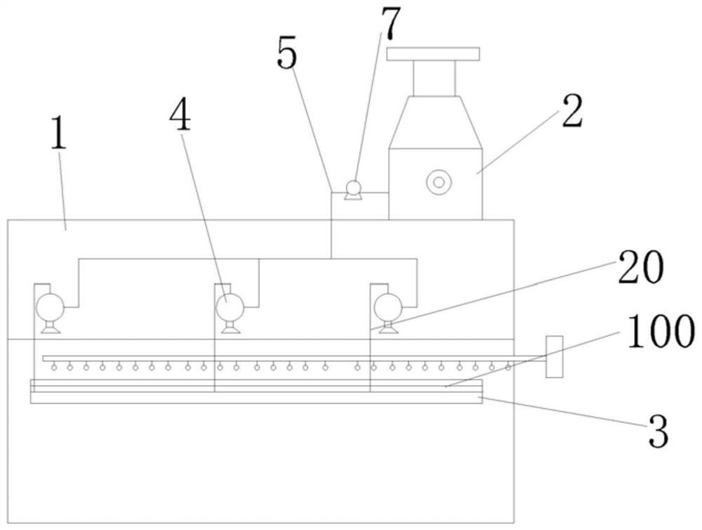 A copper rod production process