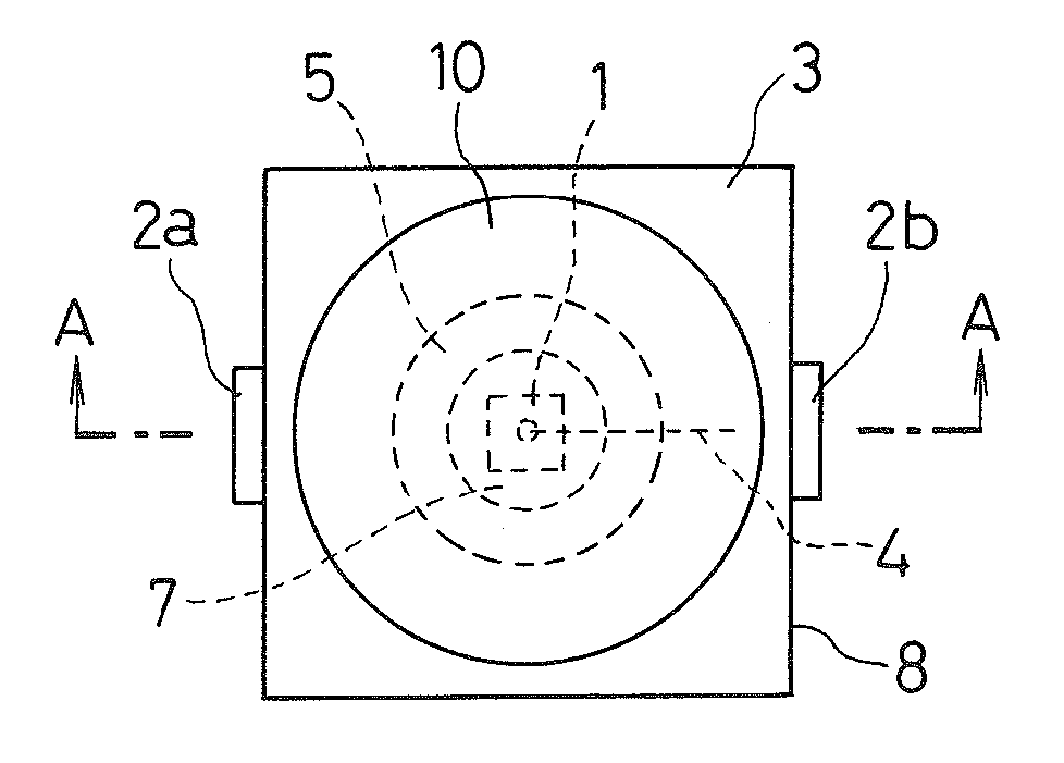Surface mounting semiconductor device