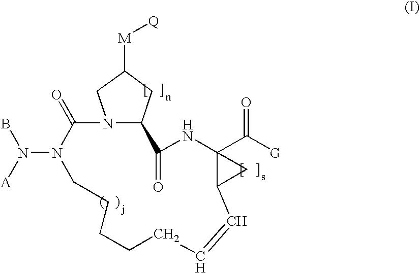 Aza-peptide macrocyclic hepatitis C serine protease inhibitors