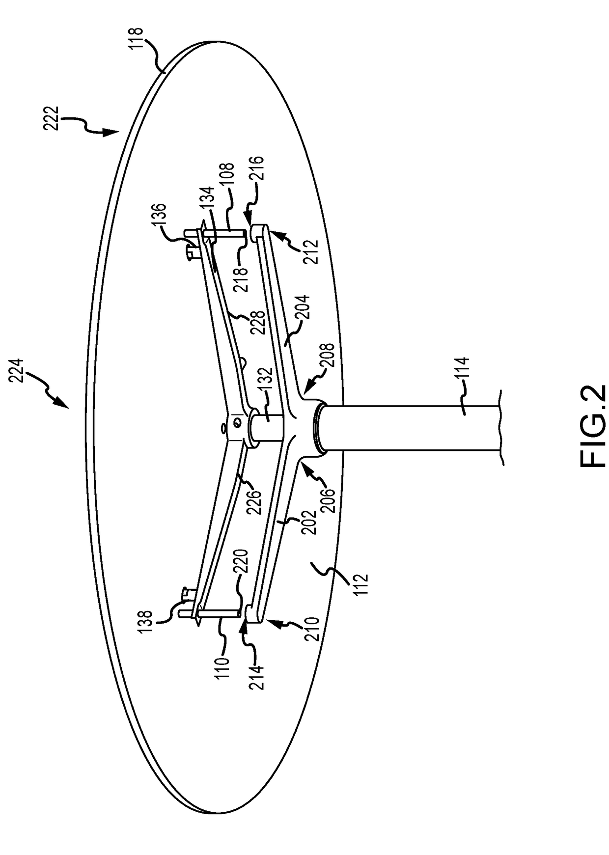 Substrate lift mechanism and reactor including same