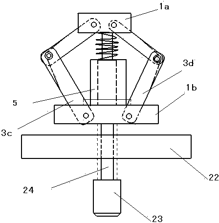Buffering device for anticollision of vehicle