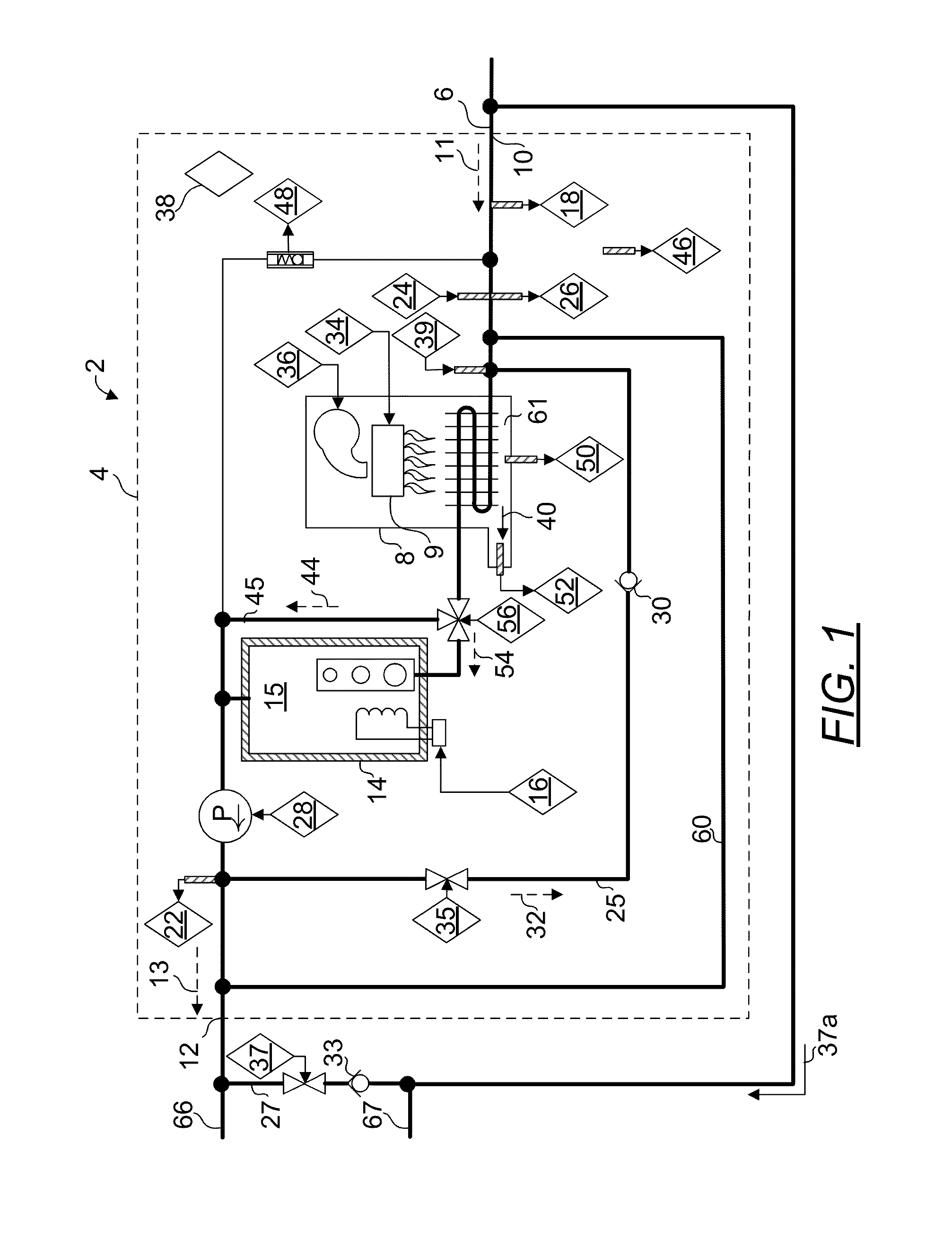 Adaptive heating control system for a water heater