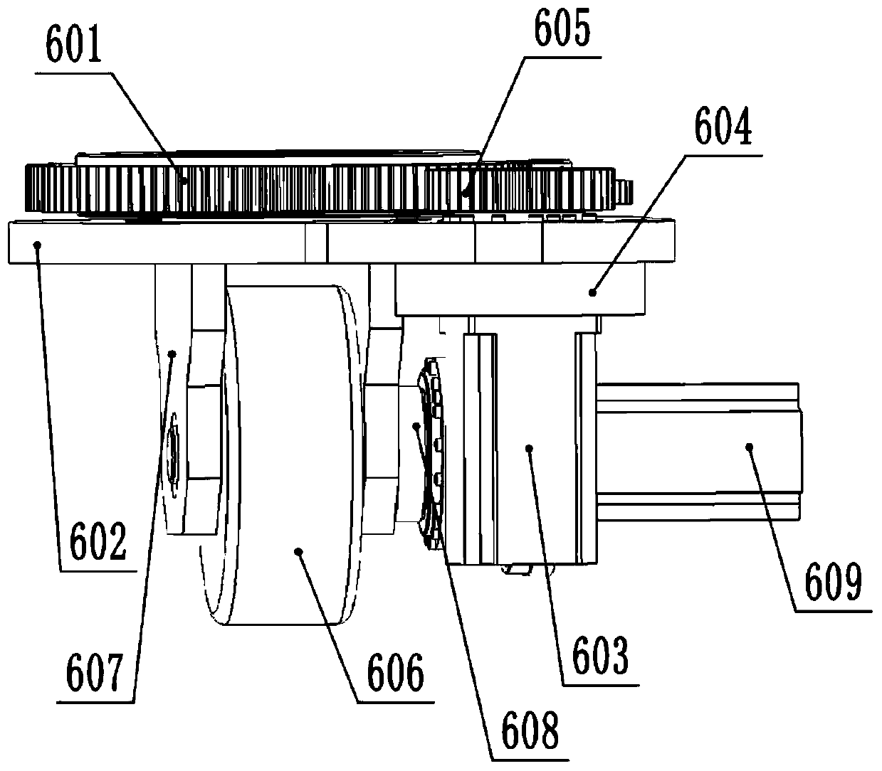 Telescopic comb tooth type three-dimensional parking system