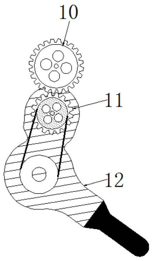 Pudendum administration device capable of solving problems of insufficient administration due to inner wall wrinkles and incapability of quantification