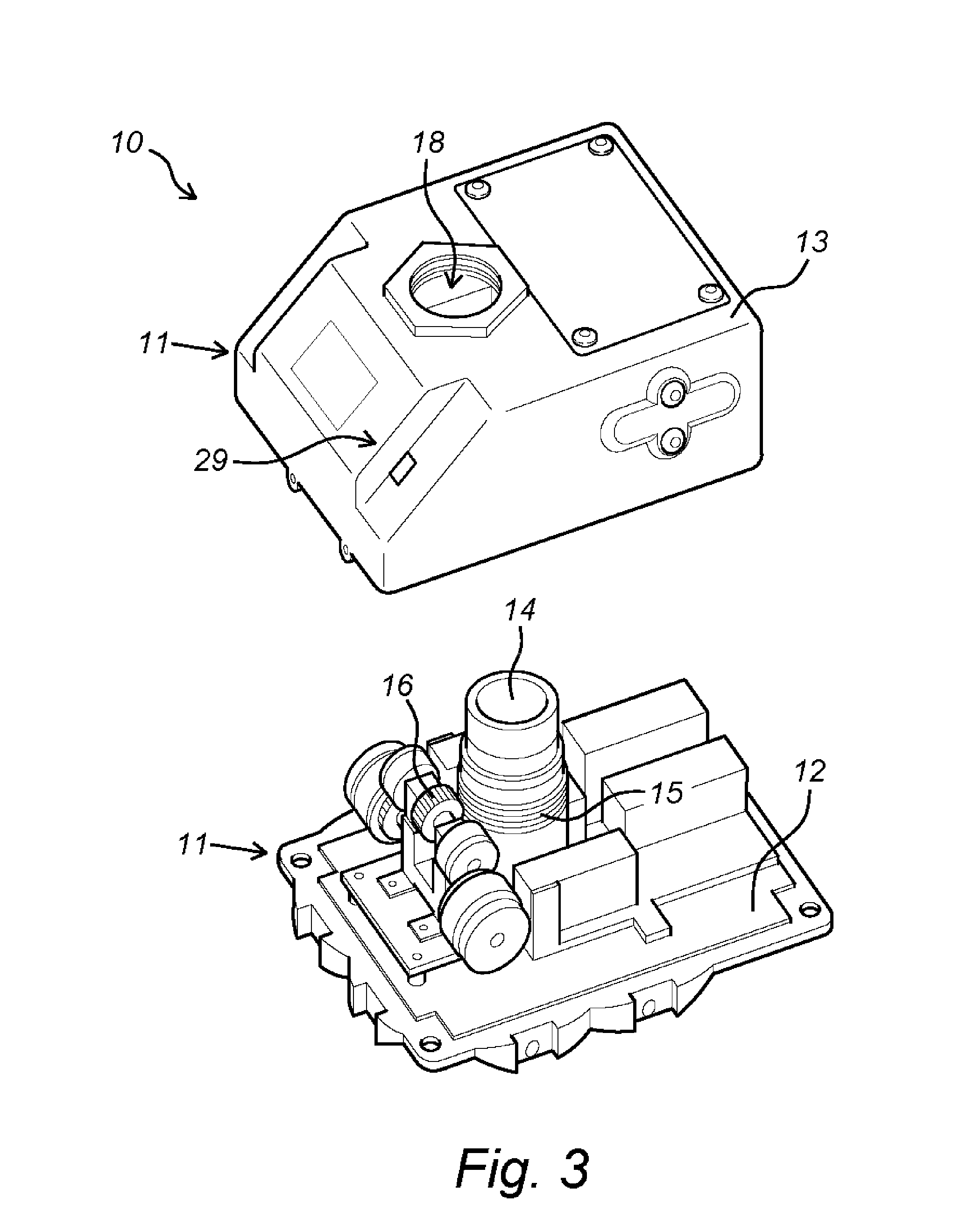Valve position indicator and a method for indicating a valve position