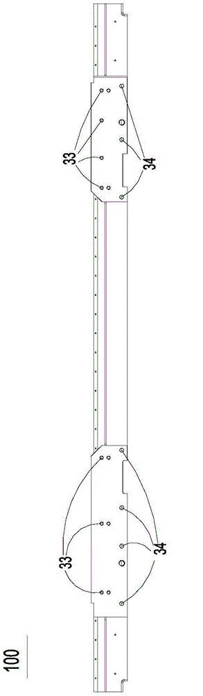 Method for machining chip mounter guide rail seat through gantry pentahedron numerical control machine tool