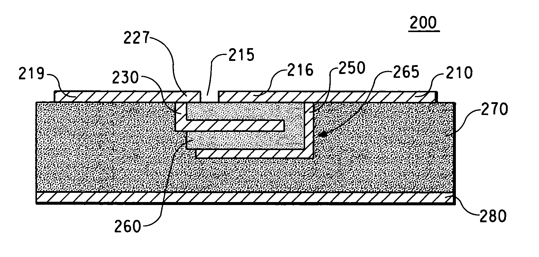 Co-fired ceramic capacitor and method for forming ceramic capacitors for use in printed wiring boards