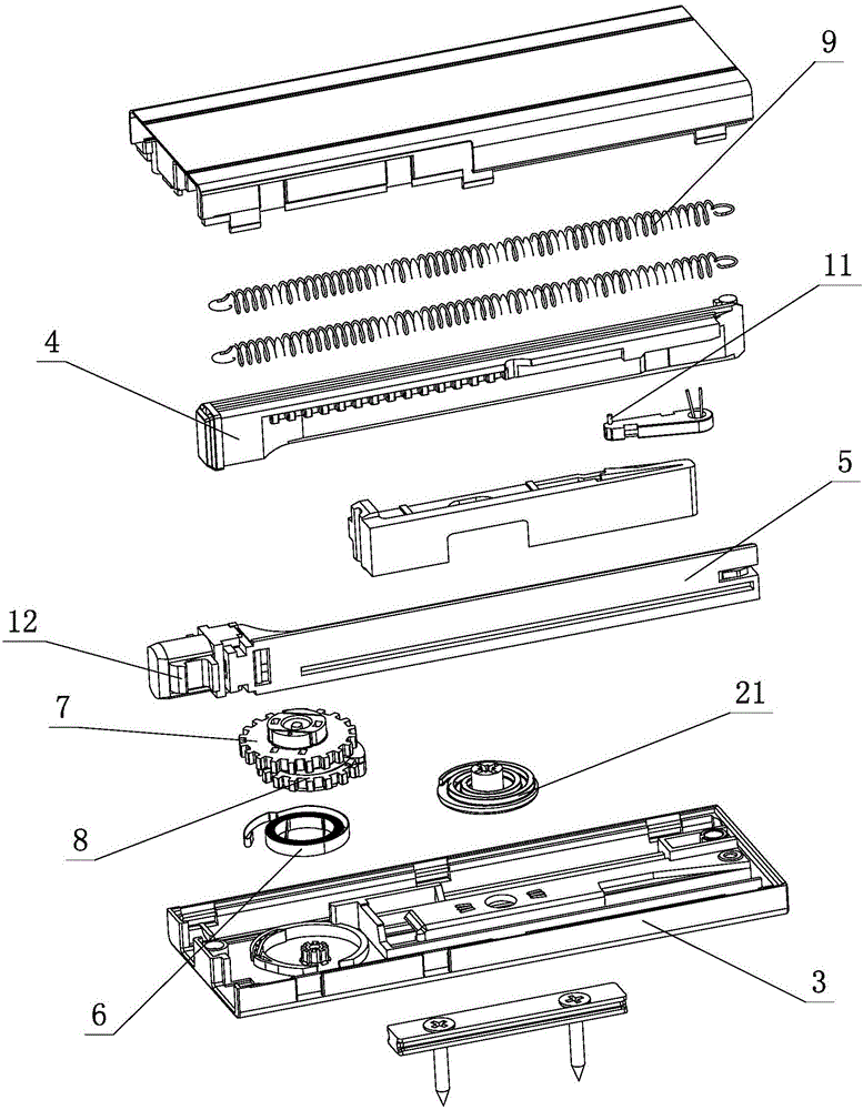 Furniture opening and closing mechanism