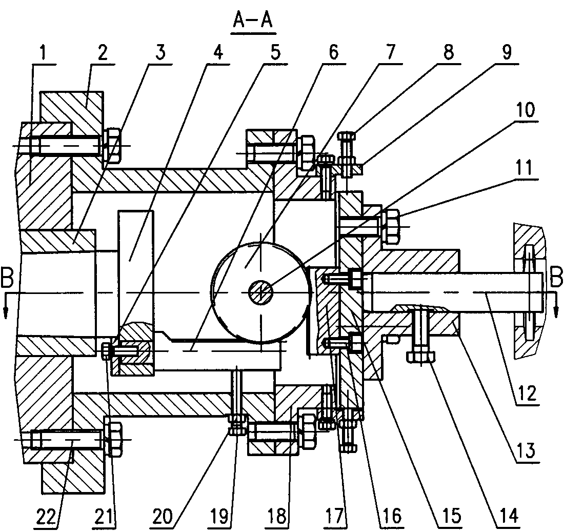 Radial feed mechanism