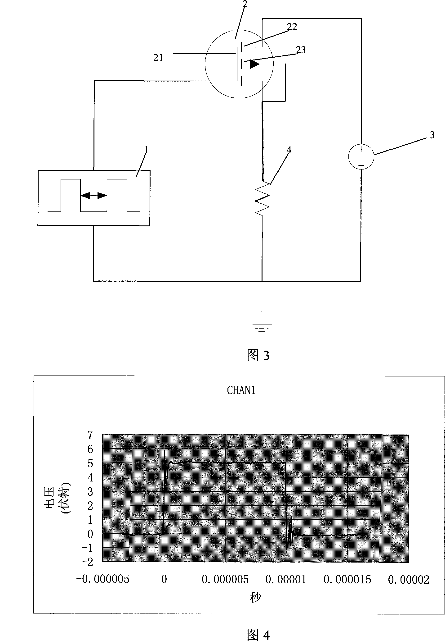 On-chip test method for microwave power amplifier chip and its test system