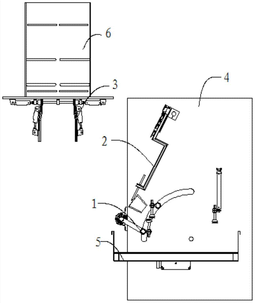 An automatic bag feeding mechanism for packaging bags