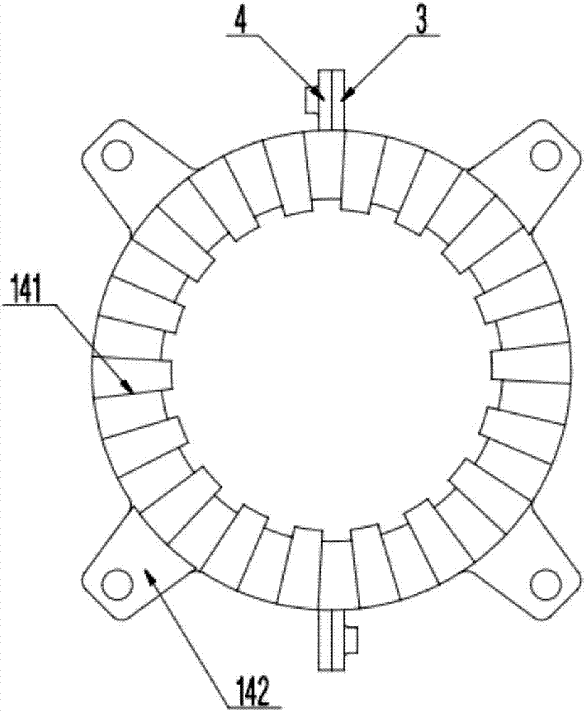 Plastic pipeline fire retardant ring