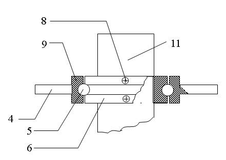 Multi-stage backward gear speed changer with slide shaft roller keylock