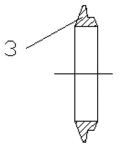 Ferrule type threading straight coupling