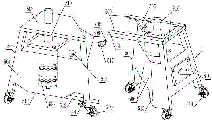 Testing and corrective tool for single user about electric pole in a vertical line