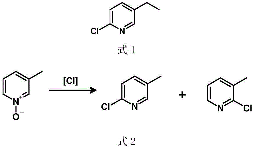 A kind of preparation method of 2-chloro-5-ethylpyridine