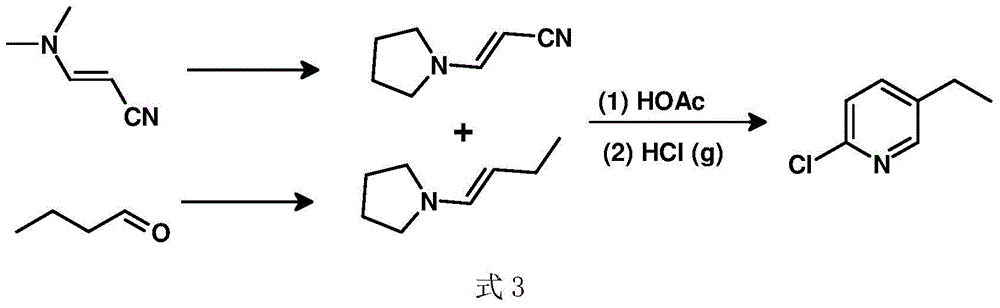 A kind of preparation method of 2-chloro-5-ethylpyridine