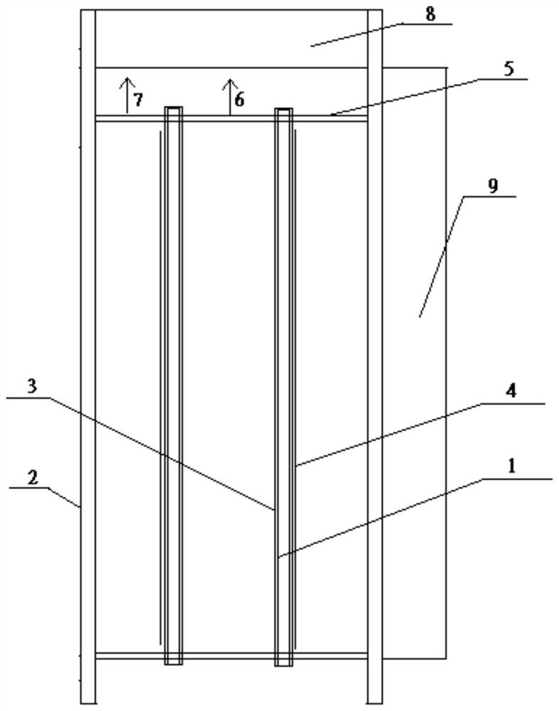 Mixed gas energy-saving technical device