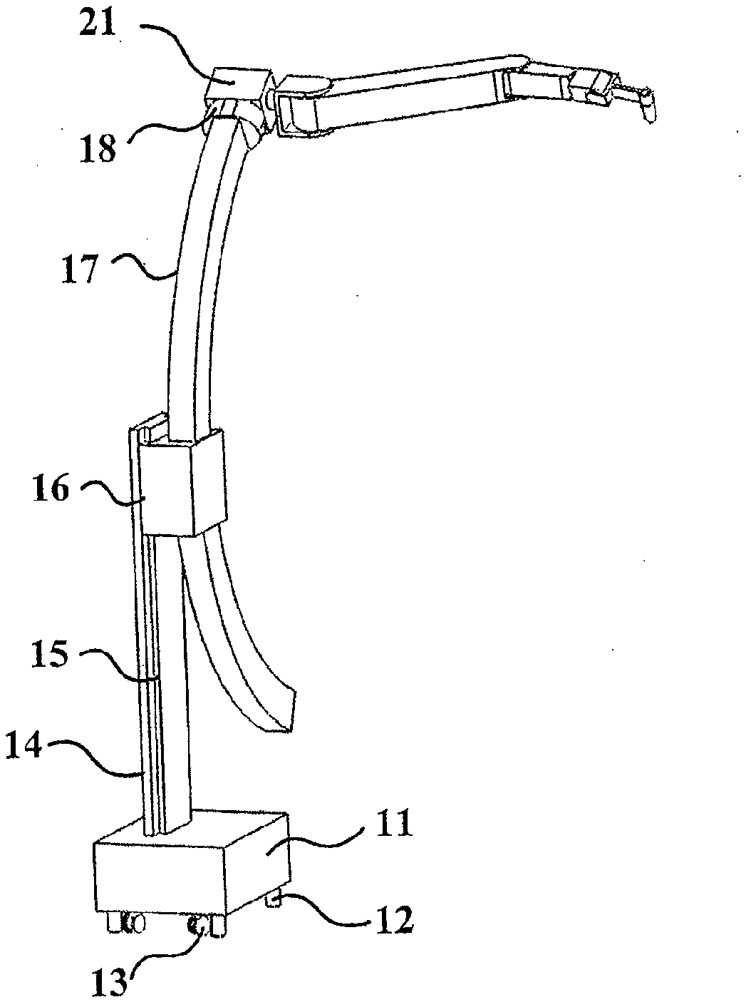 Surgical robot with hybrid passive/active control