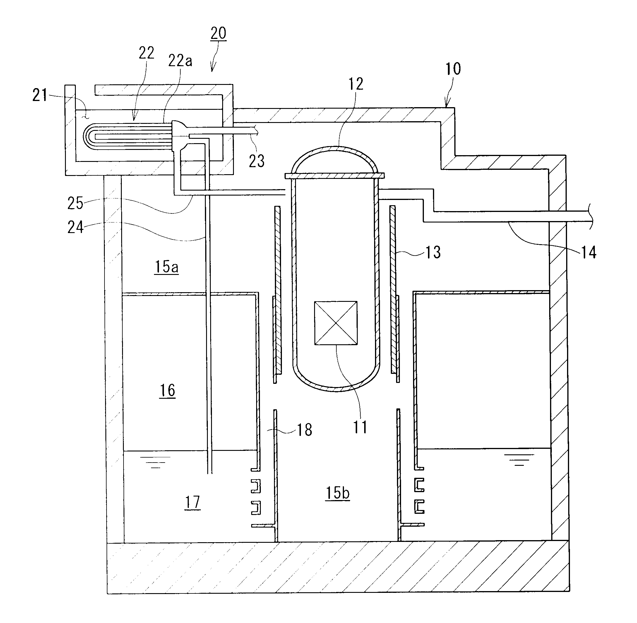 Reactor containment vessel cooling system, reactor containment vessel, and reactor containment vessel cooling method