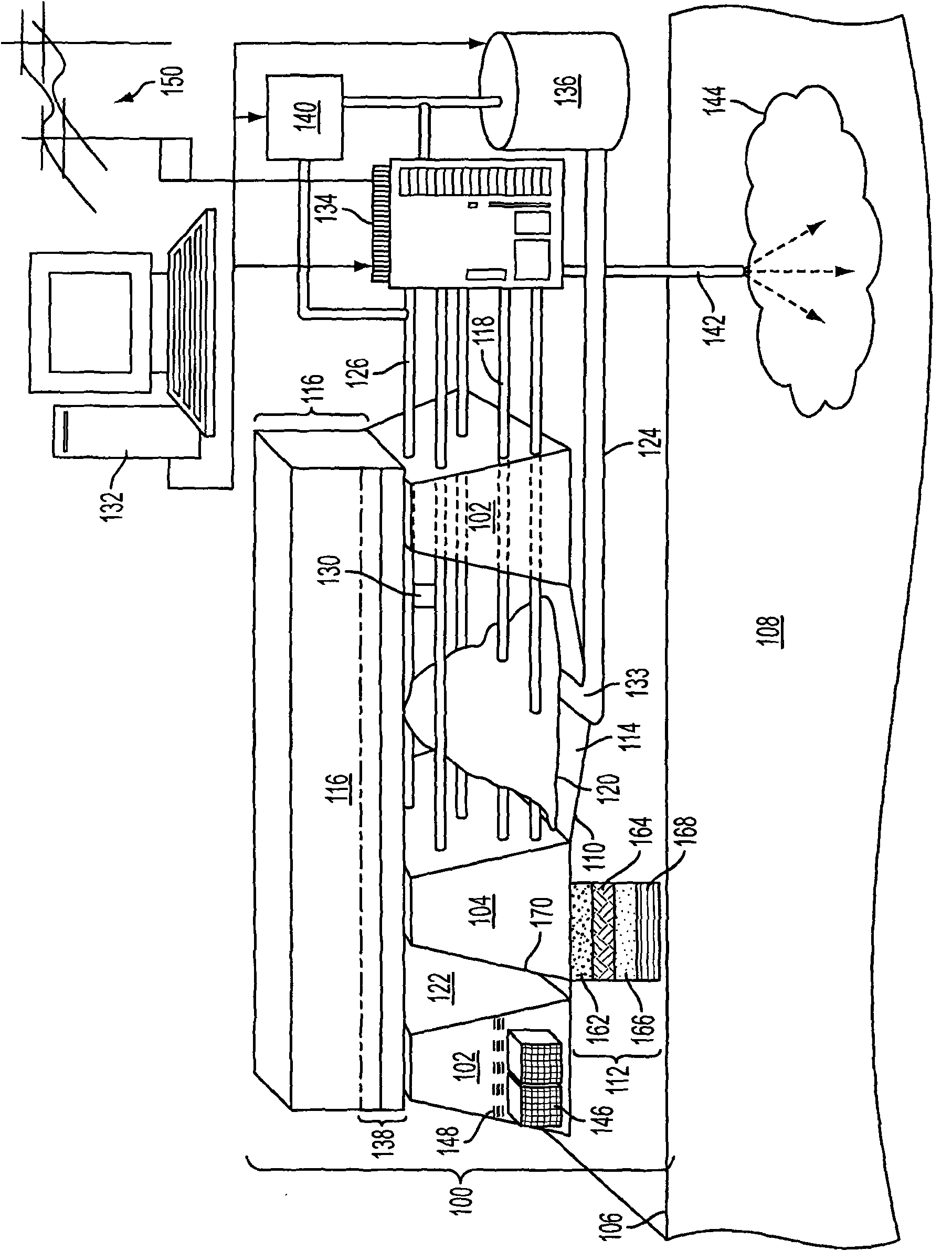 Methods of recovering hydrocarbons from hydrocarbonaceous material using a constructed infrastructure and associated systems