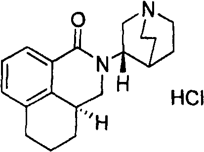 Injection of palonosetron and preparation process thereof