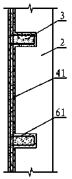 Thin-walled frame-type horizontal warehouse and construction method thereof and special equipment