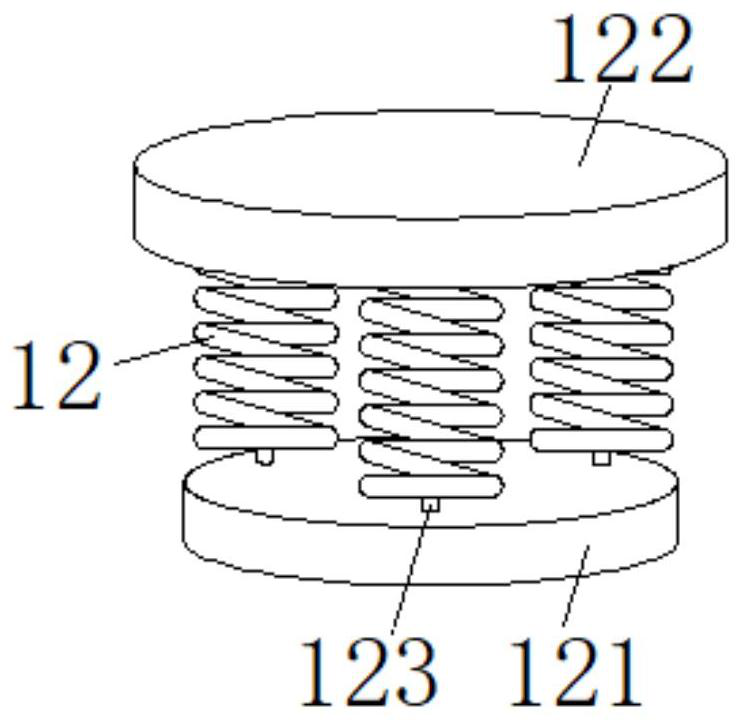 Pressure-resistant buffering steel formwork mechanism for roads and bridges and buffering method thereof