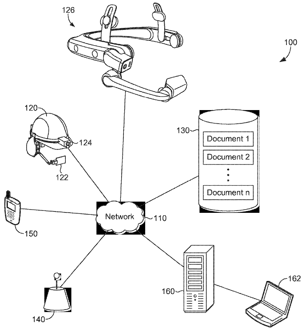 Hands-free contextually aware object interaction for wearable display