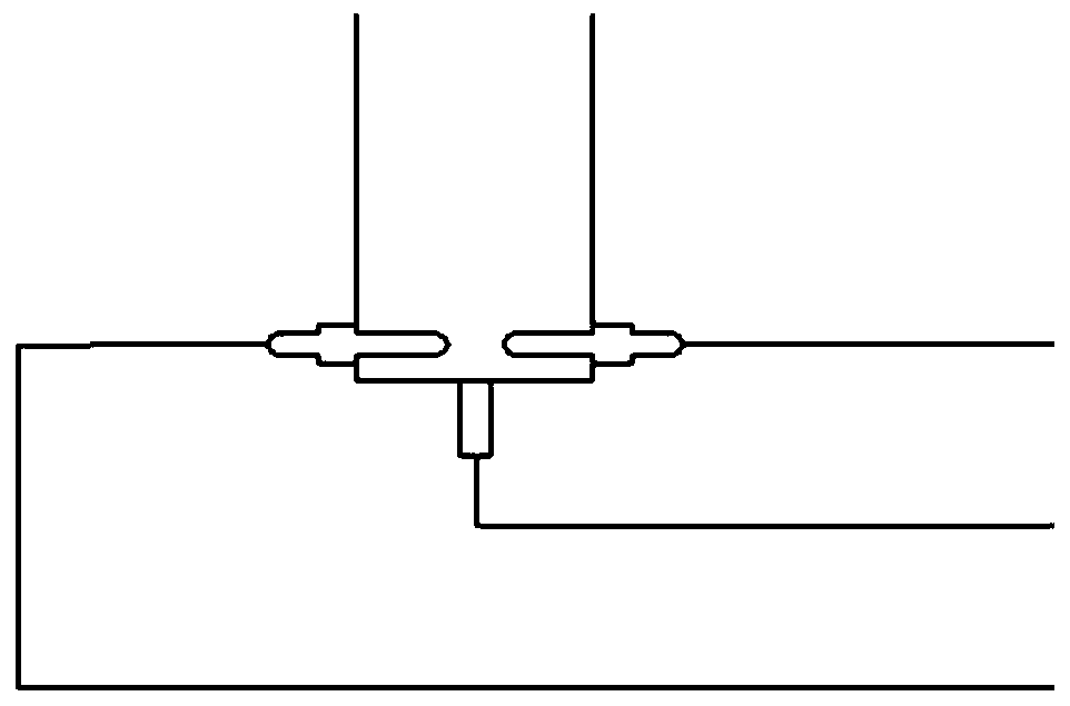 A testing device and method for testing the liquefaction temperature of insulating gas