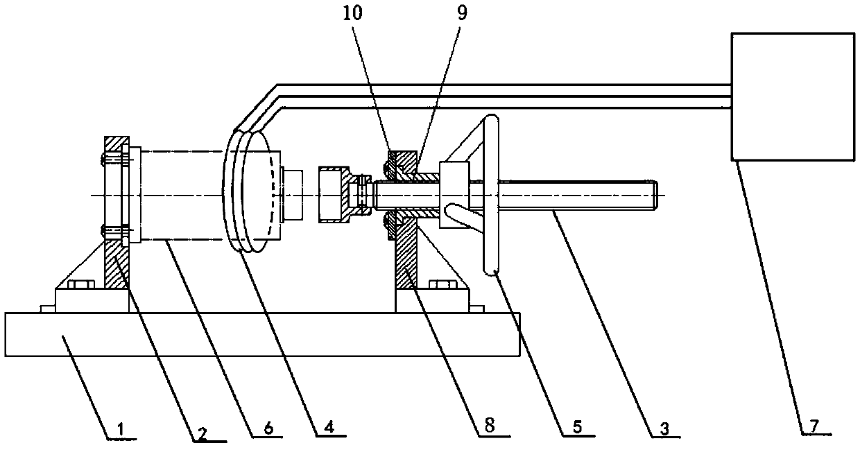 Shell and movement decomposition device of airplane pyrometer