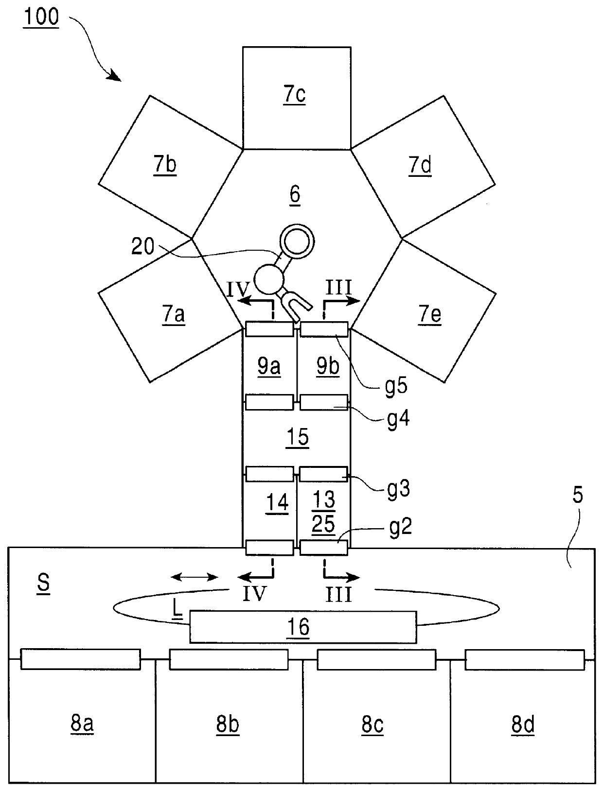 Apparatus for producing semiconductors and other devices and cleaning apparatus