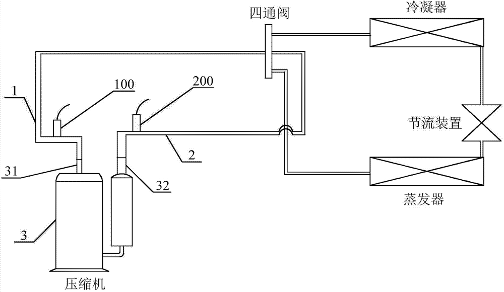 Air conditioner, method and device for refrigerant pipeline pressure monitor and system control thereof