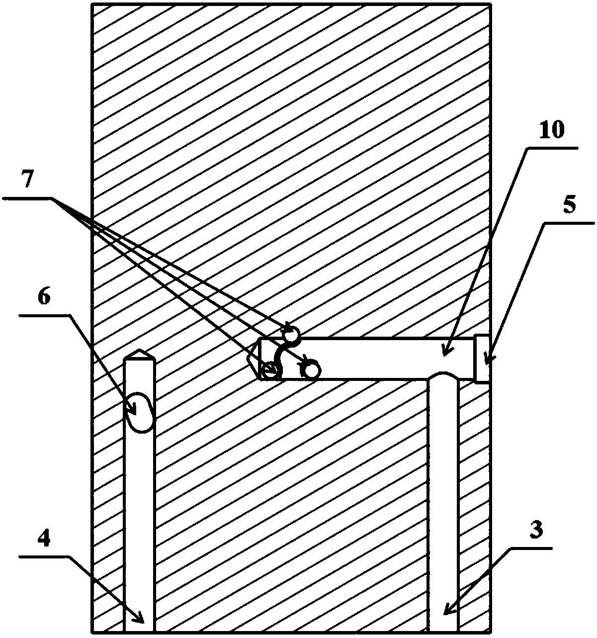 Radiator using double-sided high-efficient water-cooled spiral structure to improve efficiency