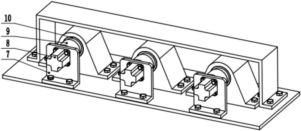 Efficient production device for bearing ring