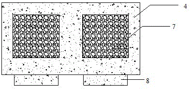 Construction method of plant-growing box-type retaining wall