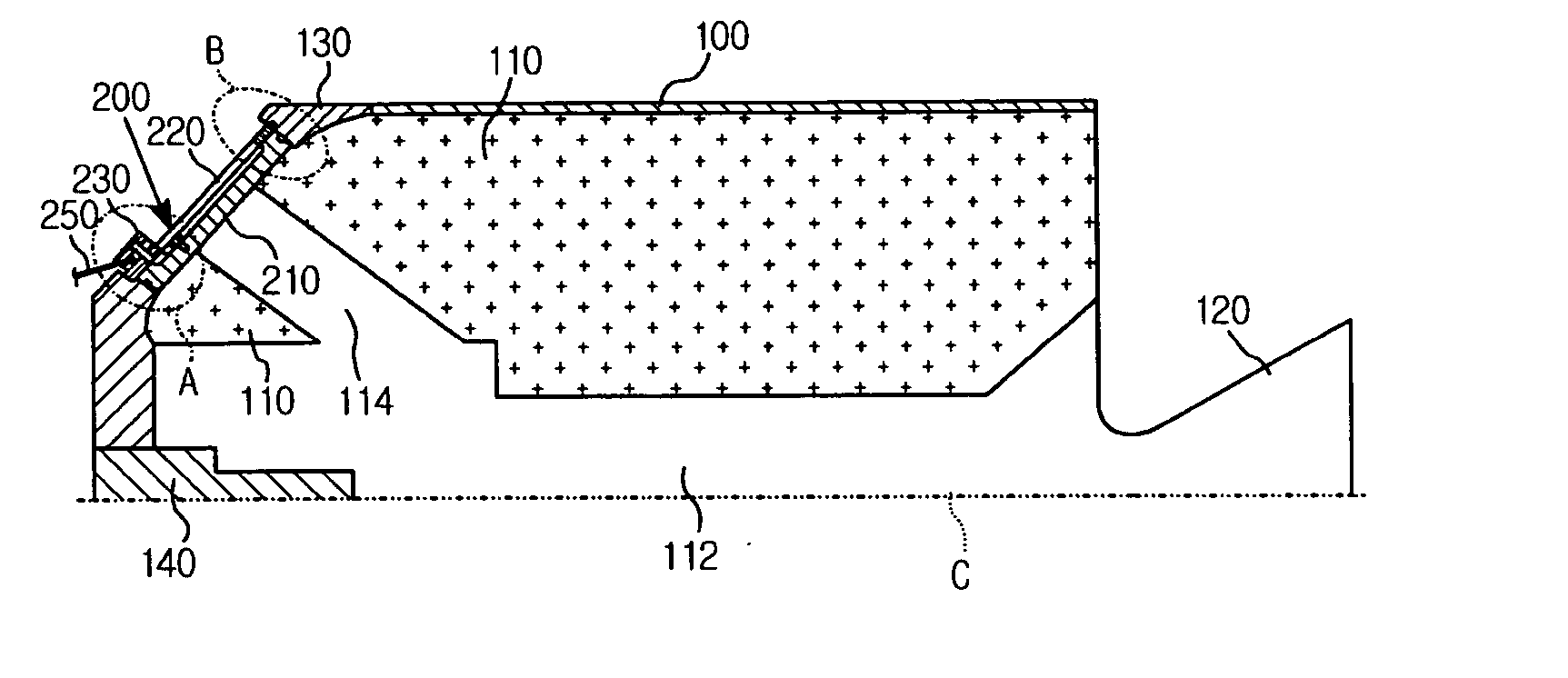 Thrust termination device for solid rocket motor