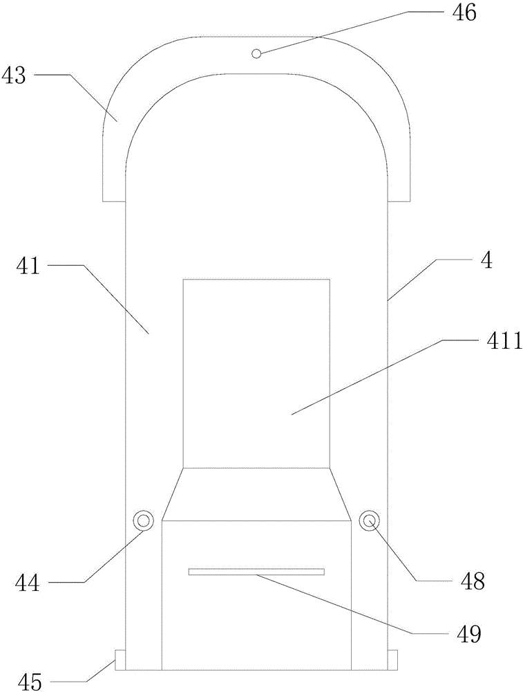 Wall-penetrating part for fixing pipe casing of air conditioner pipe