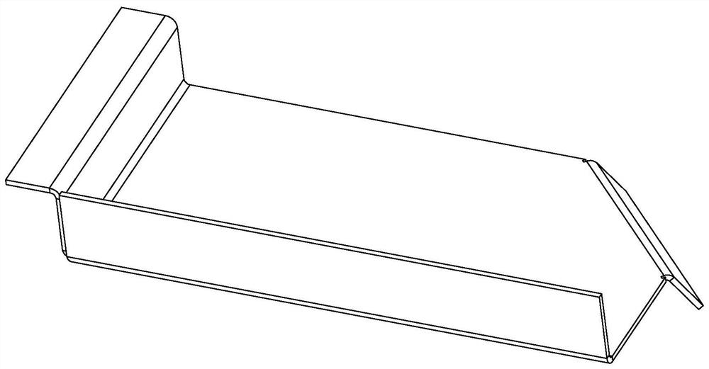 A kind of bending method of numerical control bending machine