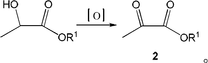 Preparation method of N-alkyloxy oxalyl alanine alkyl ester