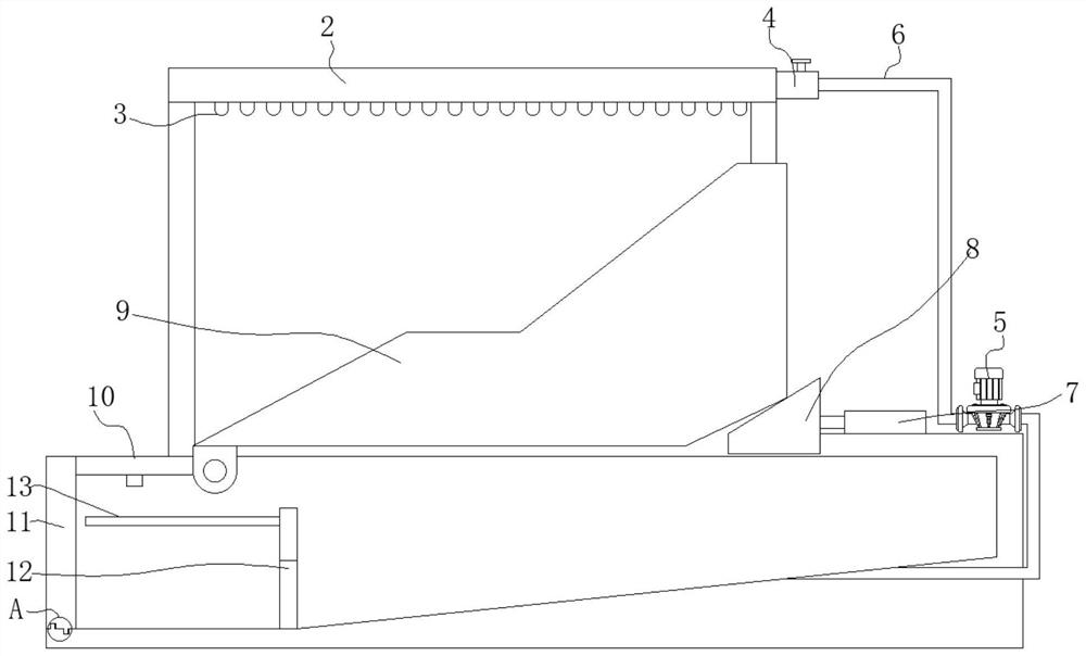 Simulation test platform for researching geotechnical engineering with potential failure surface