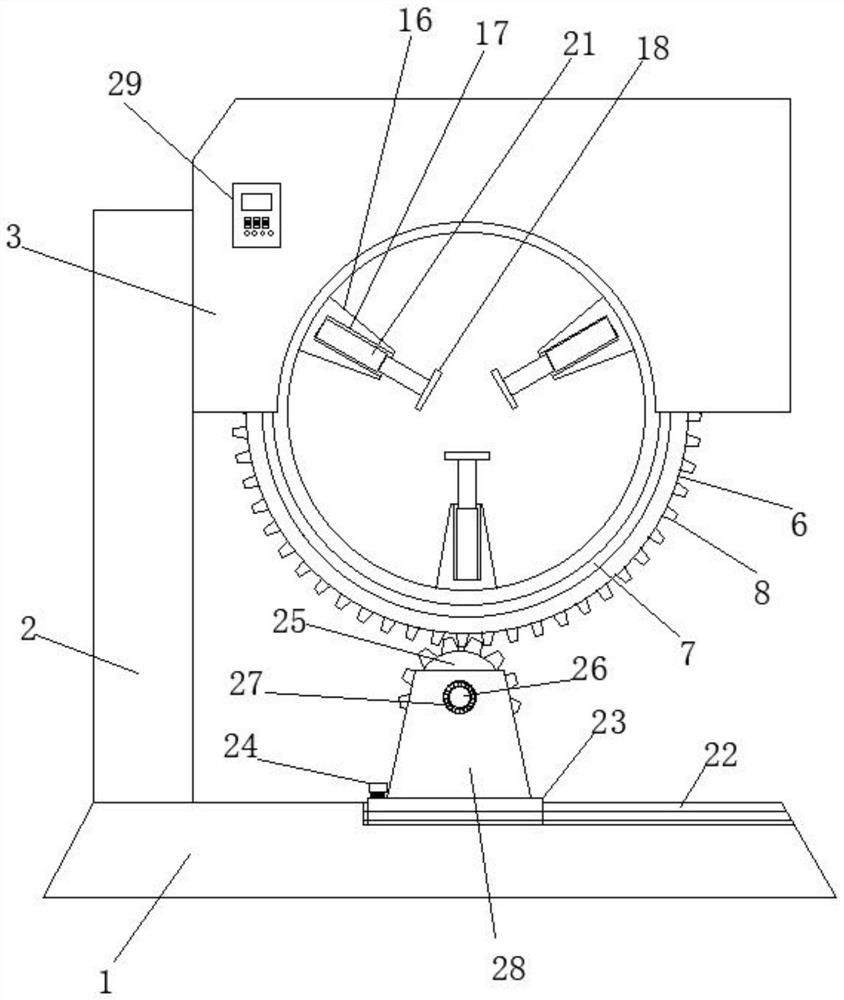 Novel machining turnover device