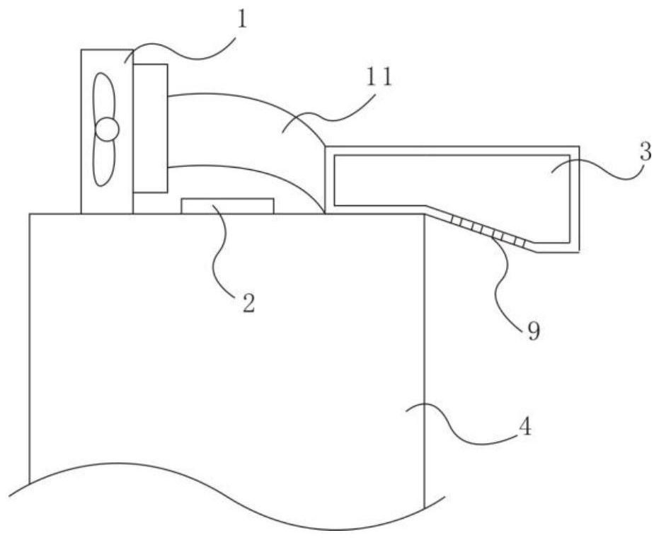 Flowmeter with protective structure