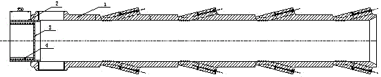 Welding repair method for local damage of G42CrMo4N cold rolling shaft sleeve