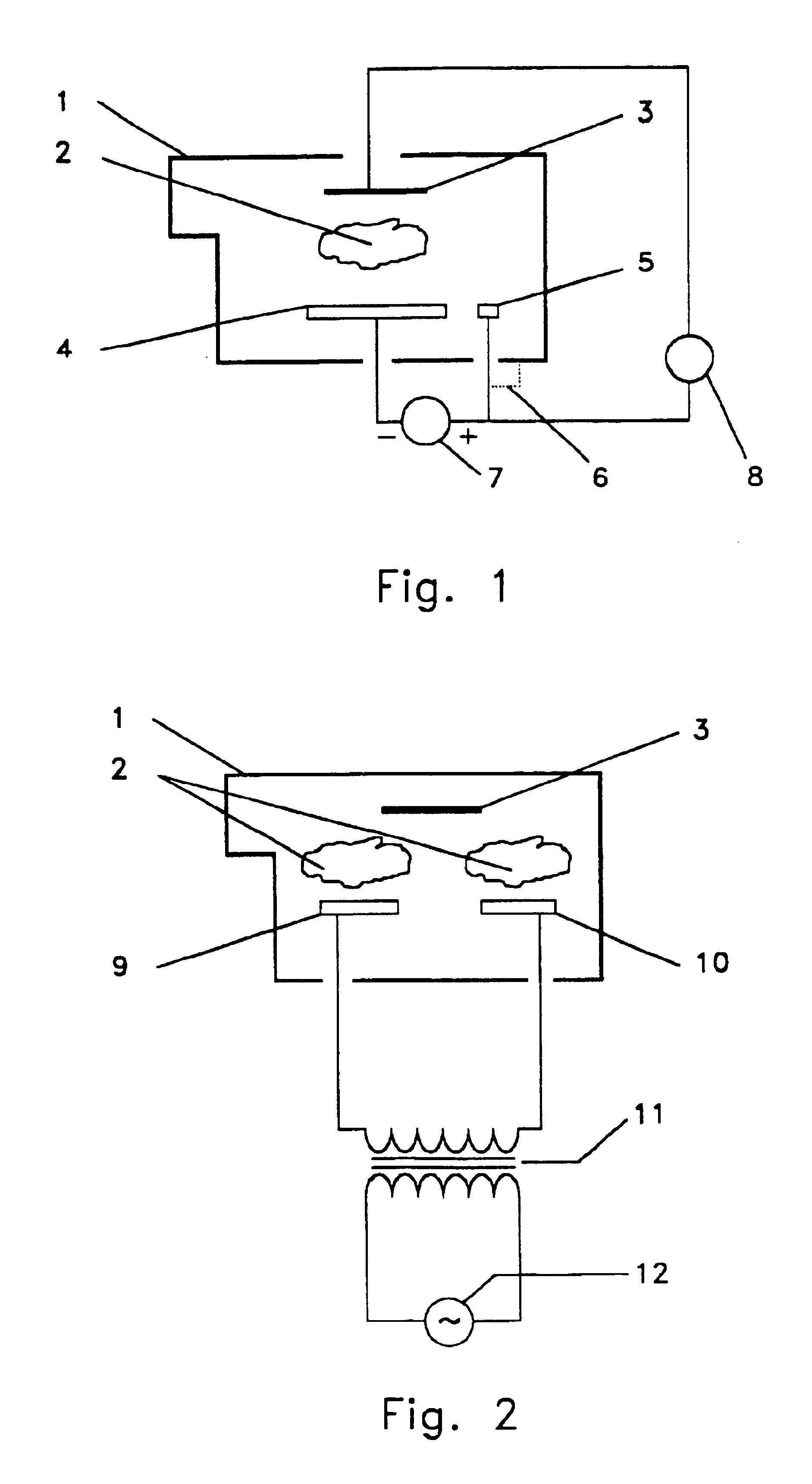 Method and apparatus for substrate biasing in multiple electrode sputtering systems