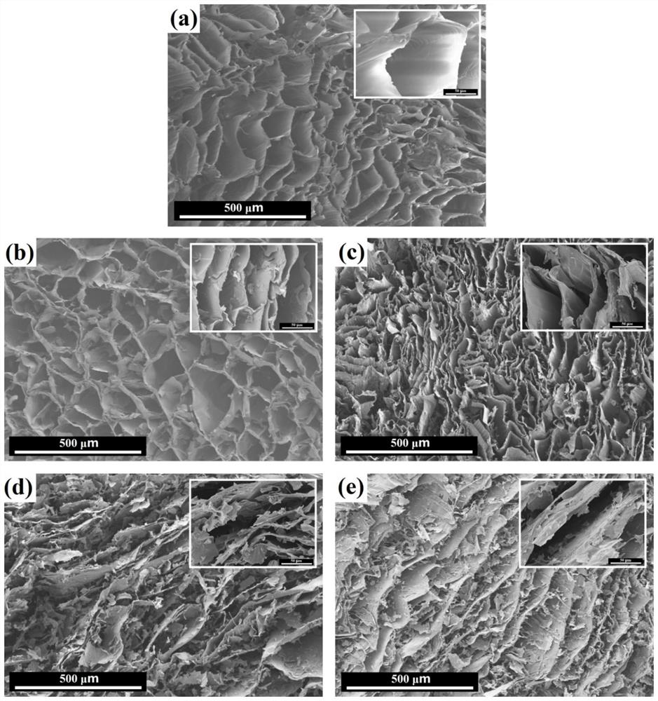 A polyimide-based graphene composite foam material with multi-level structure and its preparation