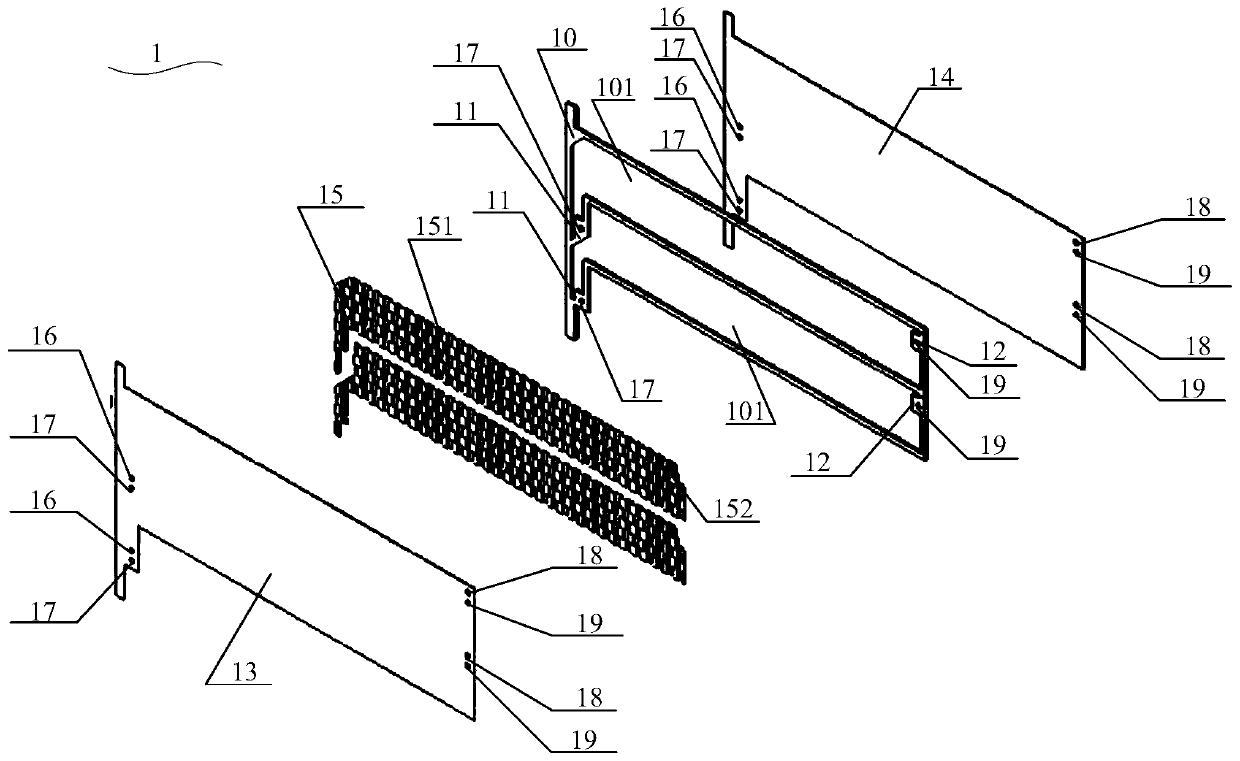 Heat superconducting plate and heat superconducting radiator