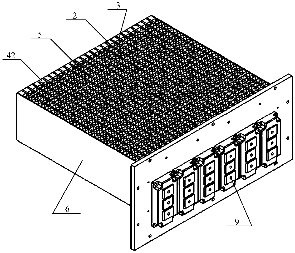 Heat superconducting plate and heat superconducting radiator