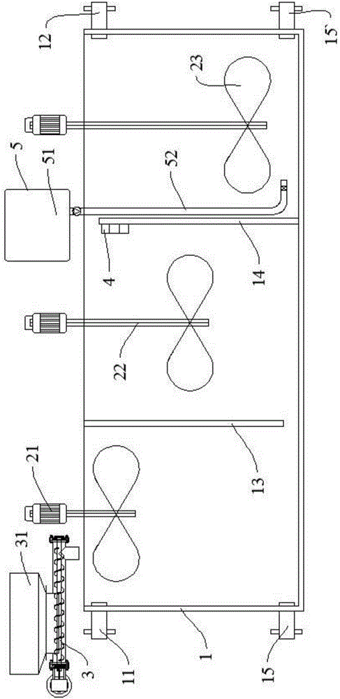 Accurate feeding method and device in sewage treatment processes